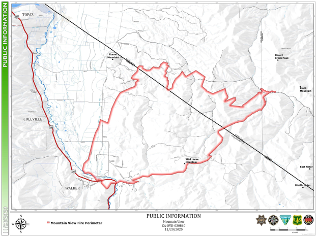 Detailierte Posterkarte einer geplanten Wanderroute mit Wegbeschreibung, Sehenswürdigkeiten und unterstützendem Text, einschließlich Logos.