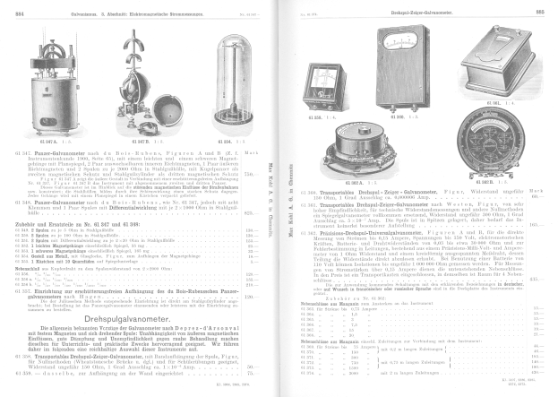 Offenes Buch mit Bildern von elektronischen Geräten und begleitendem Text auf seinen Seiten.