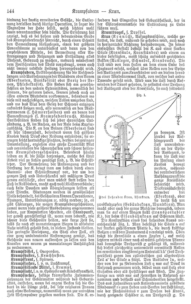 Eine Buchseite mit einer Zeichnung einer Maschine und dem Text "Deutsches Patent 114,000,000".